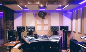 Music production studio